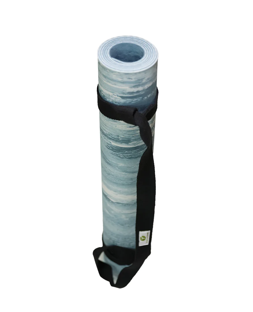 Taşıma Askısı Hediyeli Mavi %100 Naturel Rubber - Doğal Kauçuk Yoga Matı