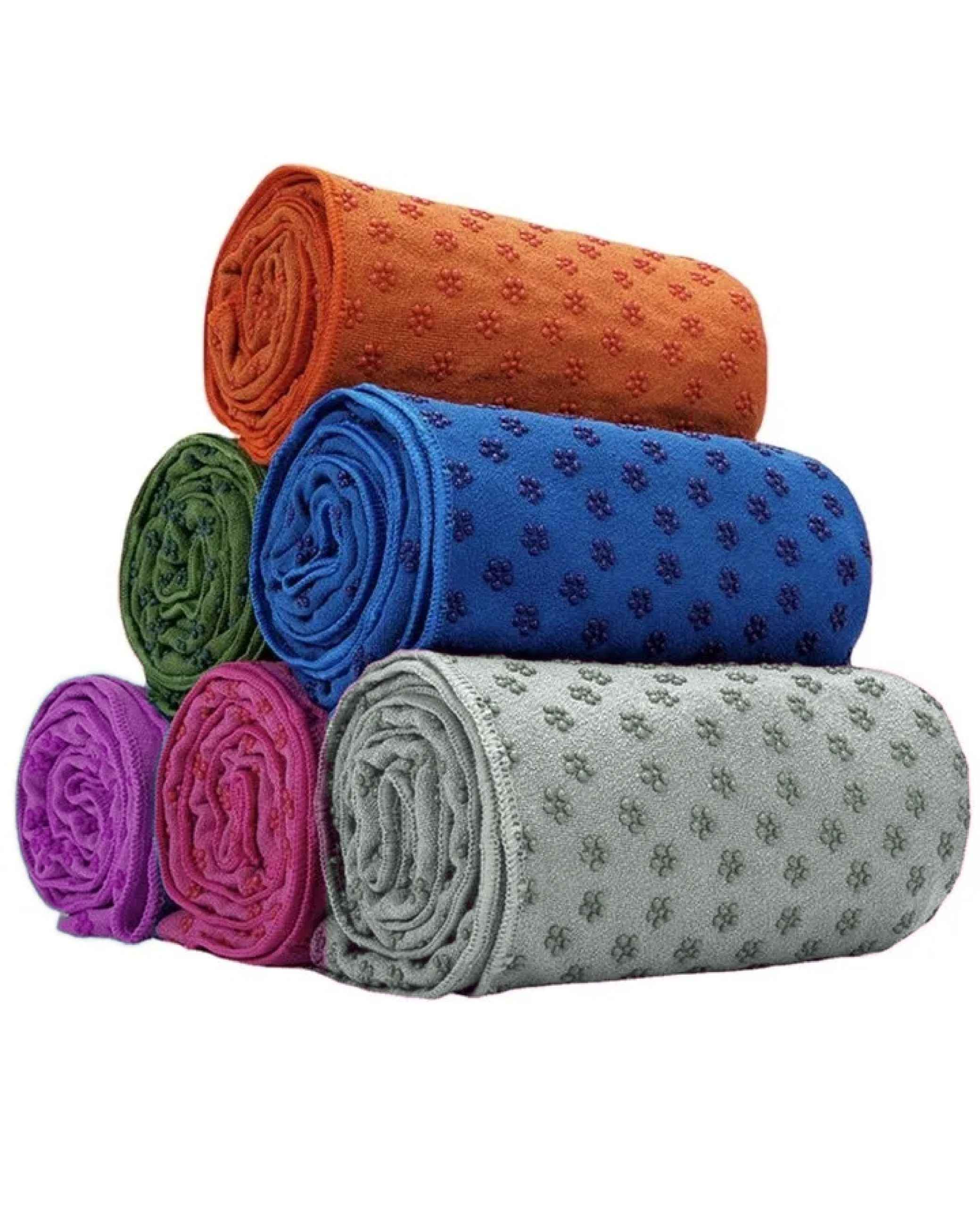 Mikrofiber ve ABS Kaymaz Tabanlı Yogatime Yoga Mat Havlusu Renk Seçenekleri