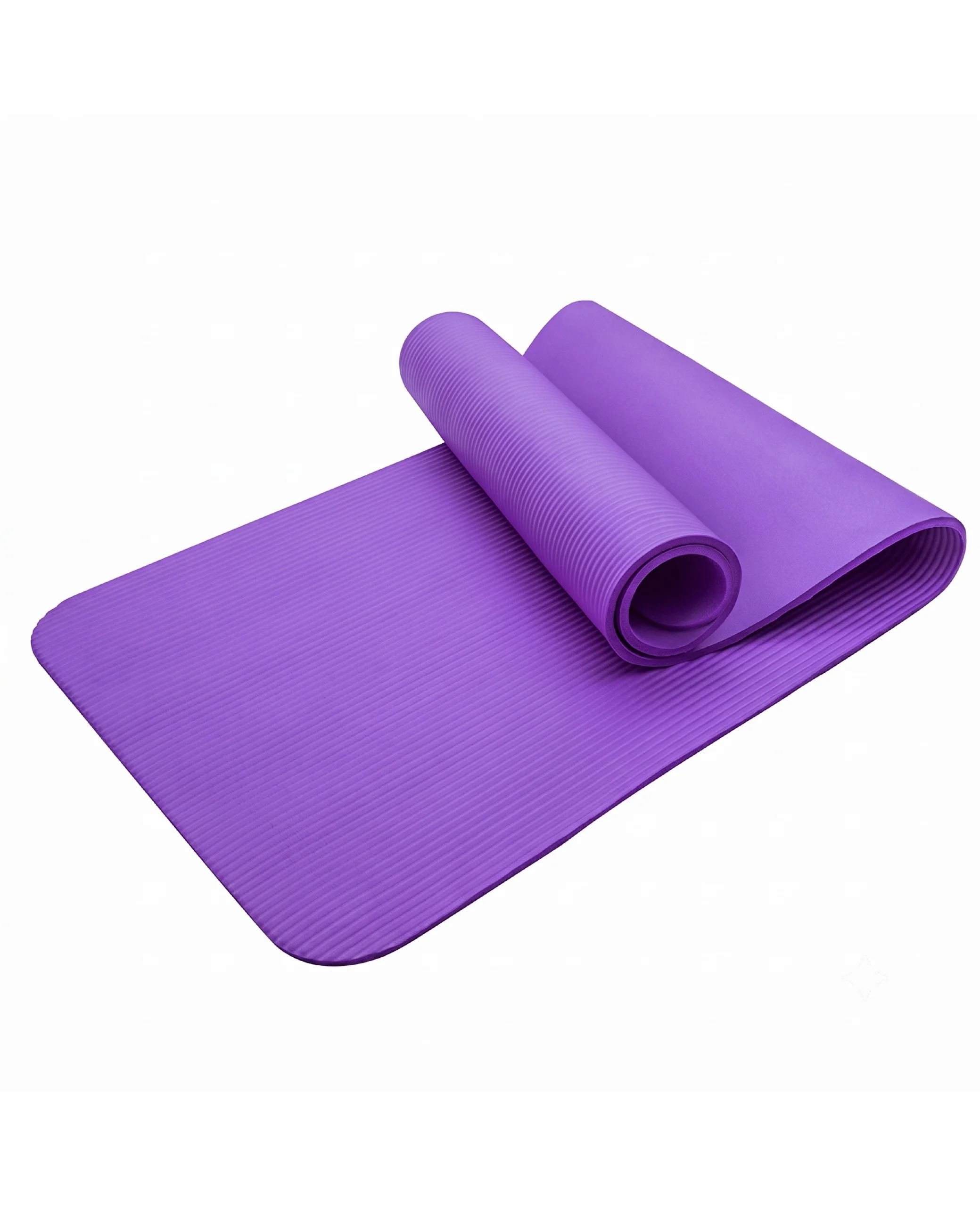 Mor 10mm Pilates Matı Kalınlık ve Yastıklama Detayı